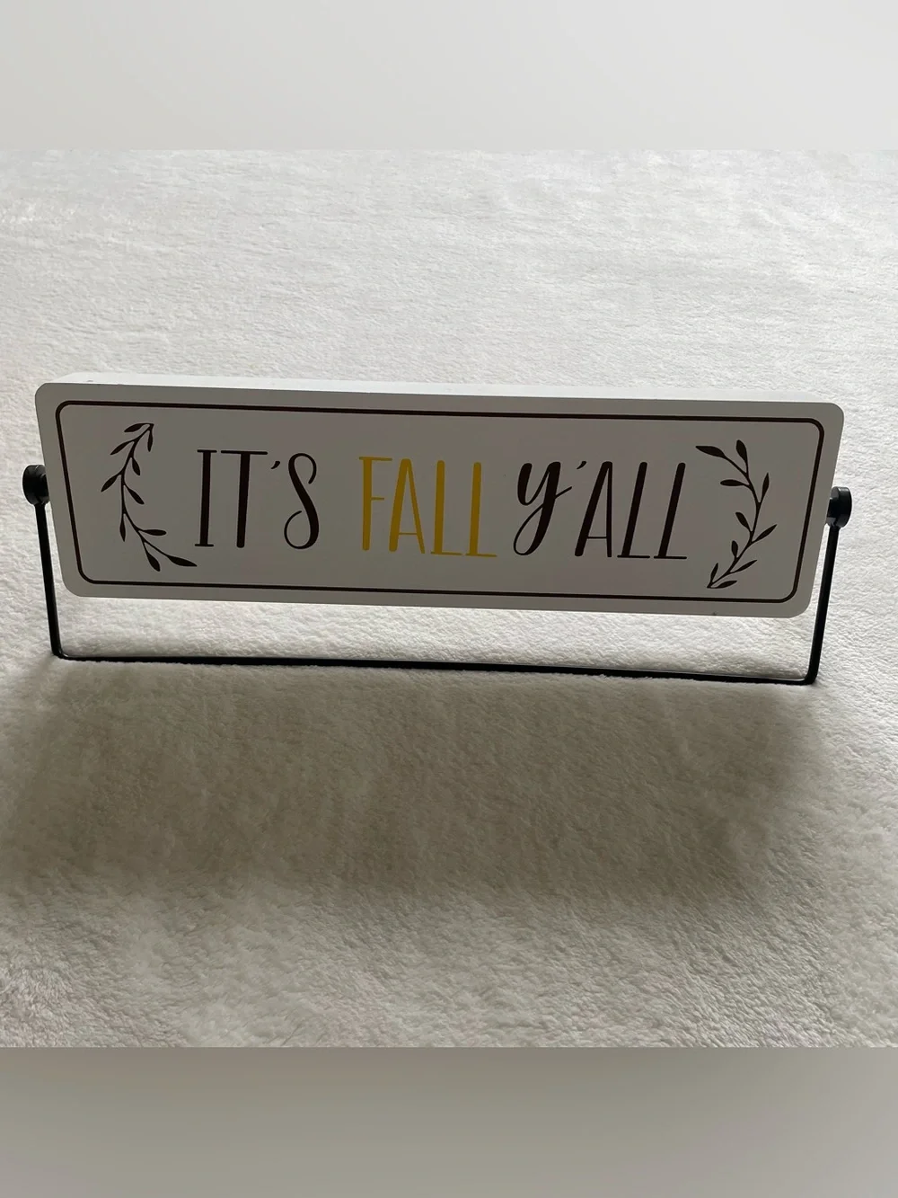 Fall / Winter Holiday Rotating Greeting Sign